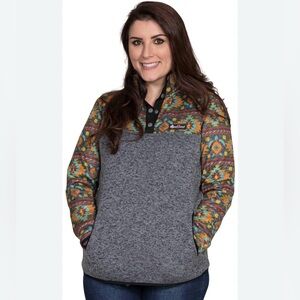 Simply Southern Pullover Sweater Turtle Pattern Size Small